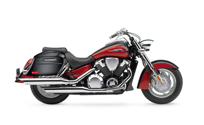 44L - Lamellar Stallion Extra Large Honda VTX 1800 R (Retro) Painted Motocicleta Hard Alforjas