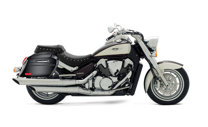 44L - Lamellar Stallion Extra Large Suzuki Boulevard C109 Painted Motocicleta Hard Alforjas