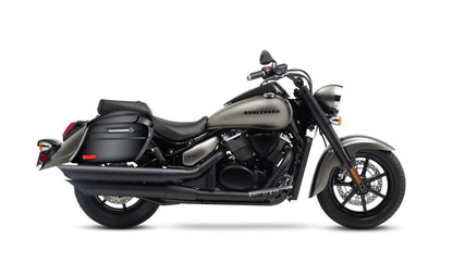 44L - Lamellar Stallion Extra Large Suzuki Boulevard C90 VL1500 Painted Motocicleta Hard Alforjas