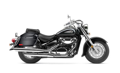 44L - Lamellar Stallion Extra Large Suzuki Volusia 800 Painted Motocicleta Hard Alforjas