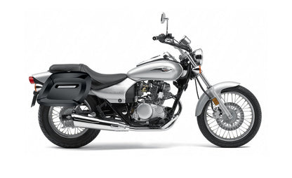 36L - Lamellar Raven Extra Large Kawasaki Eliminator 125 BN125 Shock Cut-out Painted Motocicleta Hard Alforjas