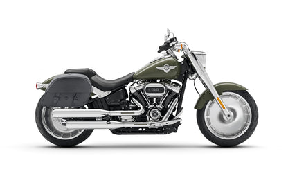 28L - Baelor Medium Hard Mount Alforjas para Harley Softail Fat Boy FLFB/S