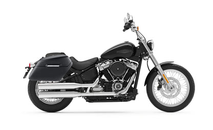 42L - Baldur Extra Large Matte Motocicleta Hard Alforjas para Harley Softail Standard FXST