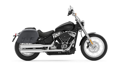 28L - Baelor Medium Hard Mount Alforjas para Harley Softail Standard FXST