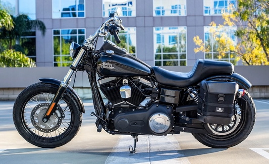 15L - Incognito Quick Mount Medium Solo Alforja (Left Only) para Harley Dyna Low Rider S FXDLS