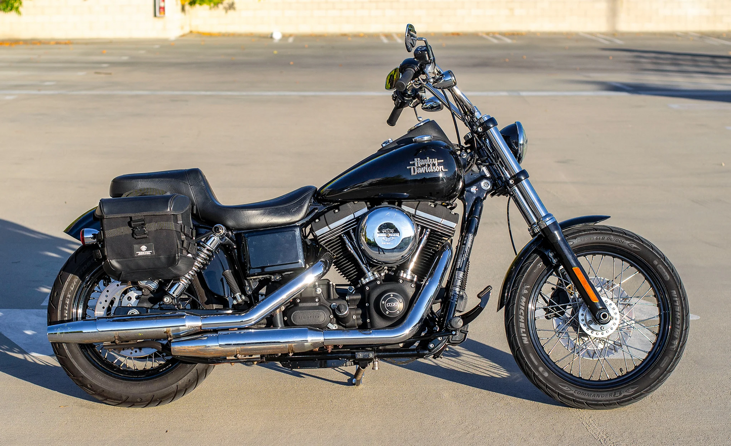 10L - Incognito Quick Mount Small Solo Alforja (Right Only) para Harley Dyna Low Rider S FXDLS