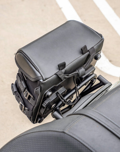 10L - Incognito Quick Mount Small Solo Alforja (Right Only) para Harley Dyna Low Rider S FXDLS