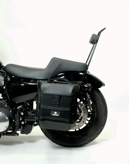 15L - Incognito Quick Mount Medium Solo Alforja (Left Only) para Harley Sportster 1200 Roadster XL1200CX