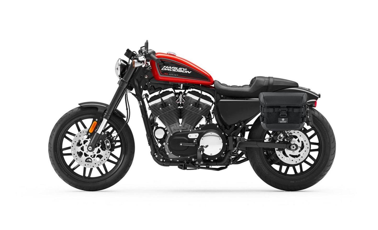 10L - Incognito Quick Mount Small Solo Alforja (Left Only) para Harley Sportster 1200 Roadster XL1200CX