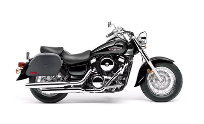 32L - Panzer Large Hard Mount Shock Cutout Kawasaki Vulcan 1500 Classic VN1500 Alforjas