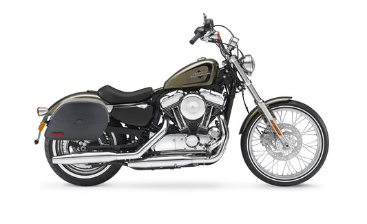 32L - Panzer Large Hard Mount Shock Cutout Alforjas para Harley Sportster Seventy Two XL1200V