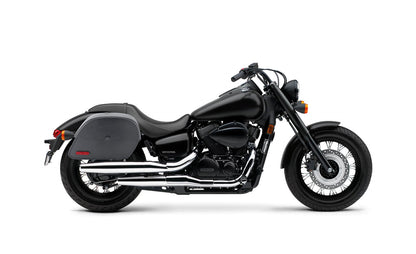 32L - Panzer Large Hard Mount Shock Cutout Honda Shadow 750 Phantom Alforjas