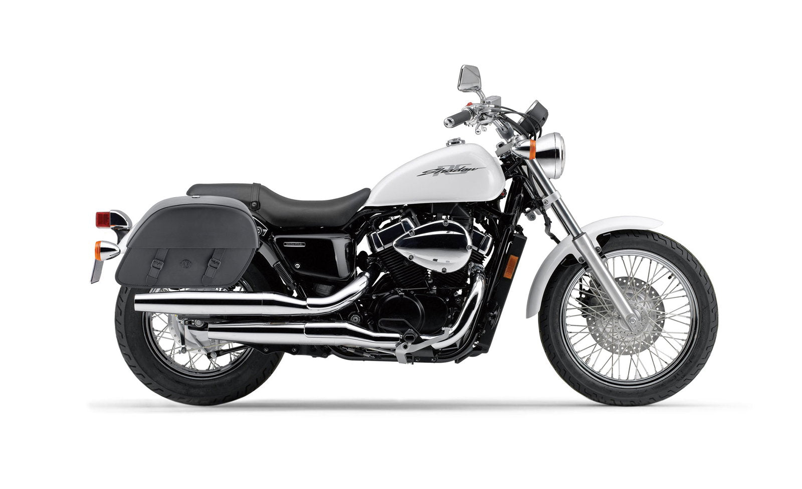 32L - Baelor Large Hard Mount Shock Cutout Honda Shadow 750 RS Alforjas