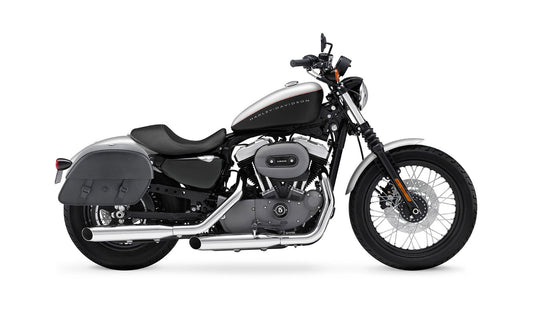 32L - Baelor Large Hard Mount Shock Cutout Alforjas para Harley Sportster 1200 Nightster XL1200N
