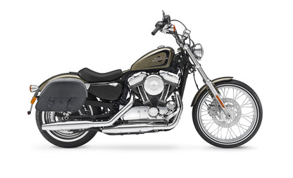32L - Baelor Large Hard Mount Shock Cutout Alforjas para Harley Sportster Seventy Two XL1200V