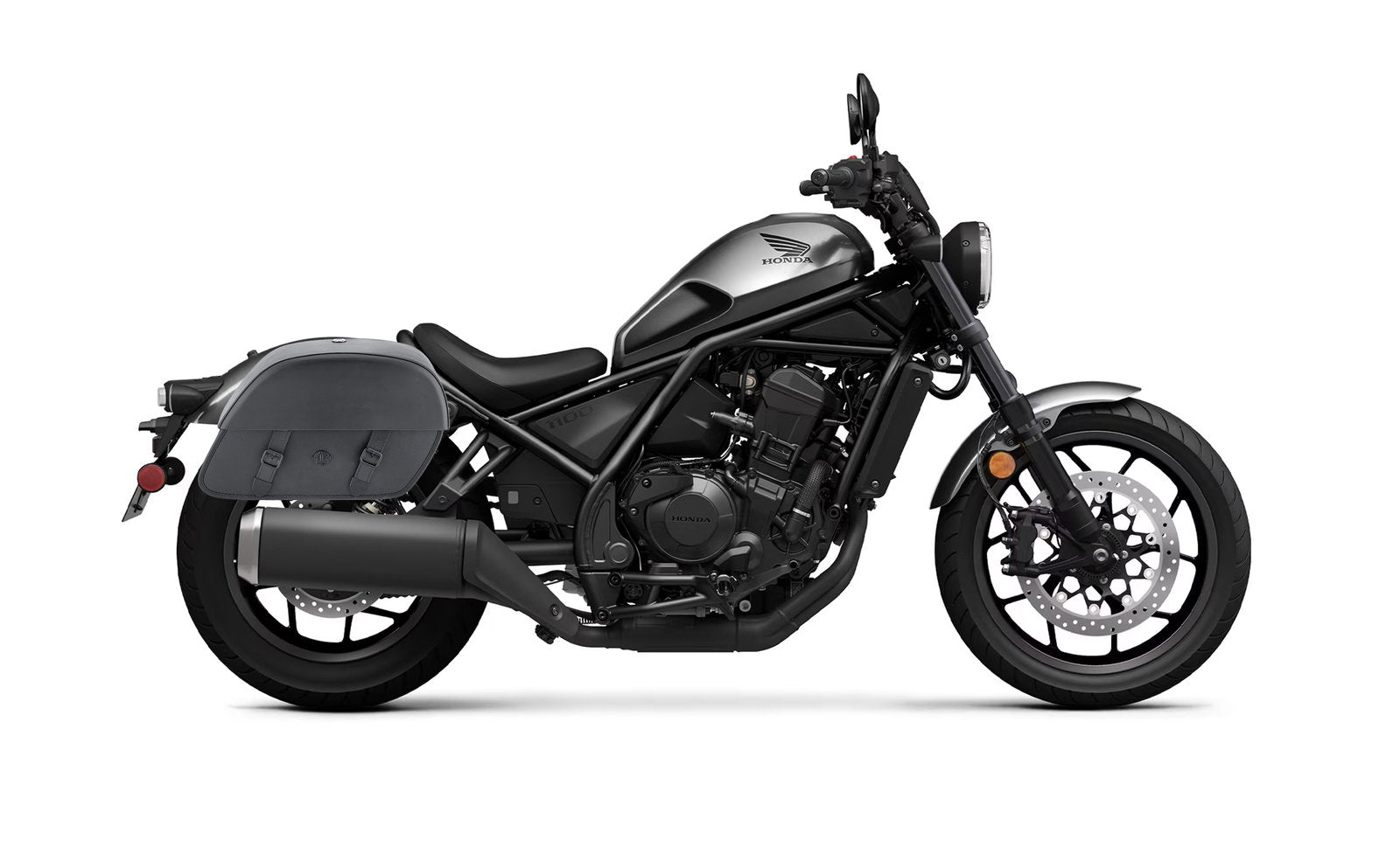 32L - Baelor Large Hard Mount Shock Cutout Honda Rebel 1100 Alforjas