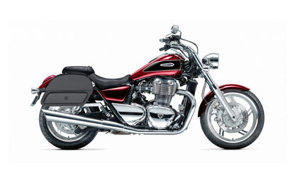 32L - Pantheon Large Hard Mount Shock Cutout Triumph Thunderbird 1700 Big Bore Alforjas