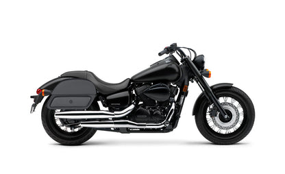 32L - Pantheon Large Hard Mount Shock Cutout Honda Shadow 750 Phantom Alforjas