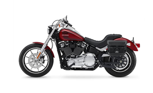 10L - Incognito Quick Mount Small Solo Motocicleta Alforja (Left Only) para Harley Softail Low Rider FXLR