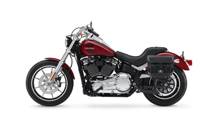 10L - Incognito Quick Mount Small Solo Motocicleta Alforja (Left Only) para Harley Softail Low Rider FXLR