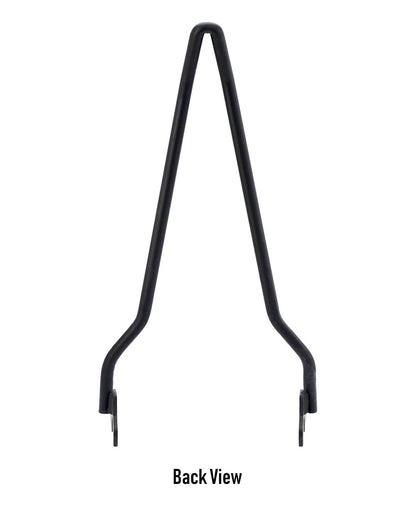 Iron Born Blade 25" Sissy bar para Harley Softail Deluxe FLDE Matte Black