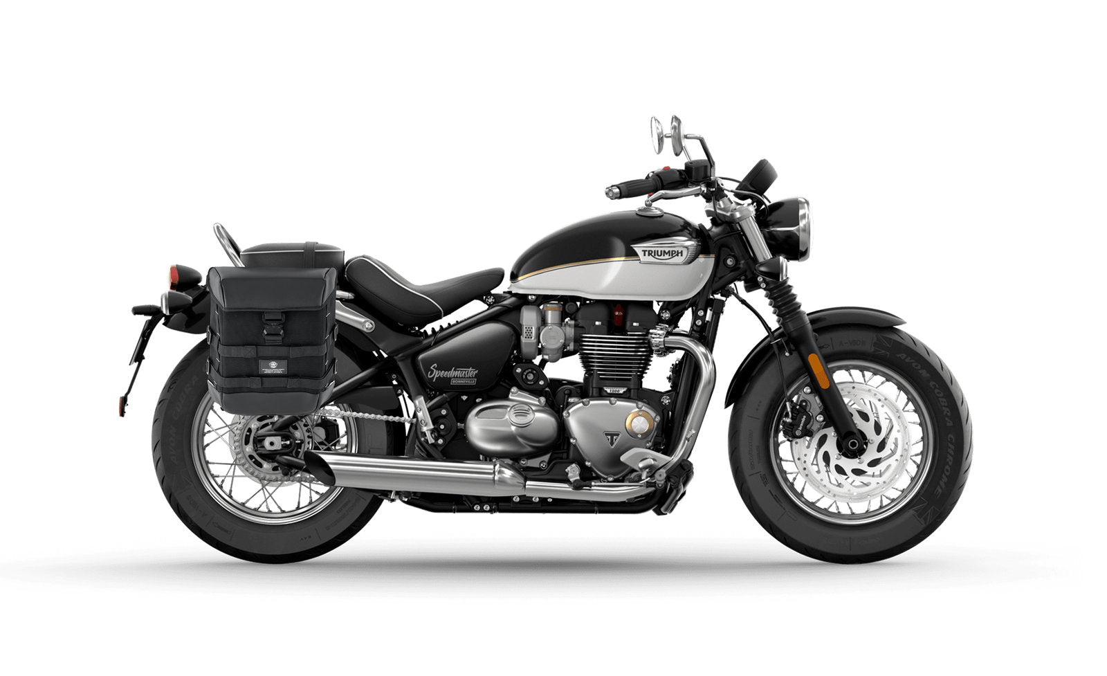 15L - Incognito Quick Mount Medium Triumph Bonneville Speedmaster 2018+ Solo Alforja (Right Only)