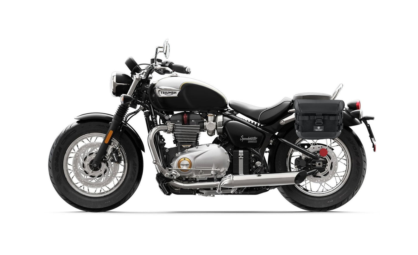 10L - Incognito Quick Mount Small Triumph Bonneville Speedmaster 2018+ Solo Alforja (Left Only)