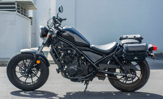 10L - Incognito Quick Mount Small Honda Rebel 300 Solo Alforja (Left Only)