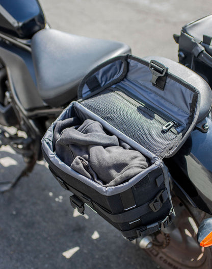 10L - Incognito Quick Mount Small Honda Rebel 300 Solo Alforja (Left Only)