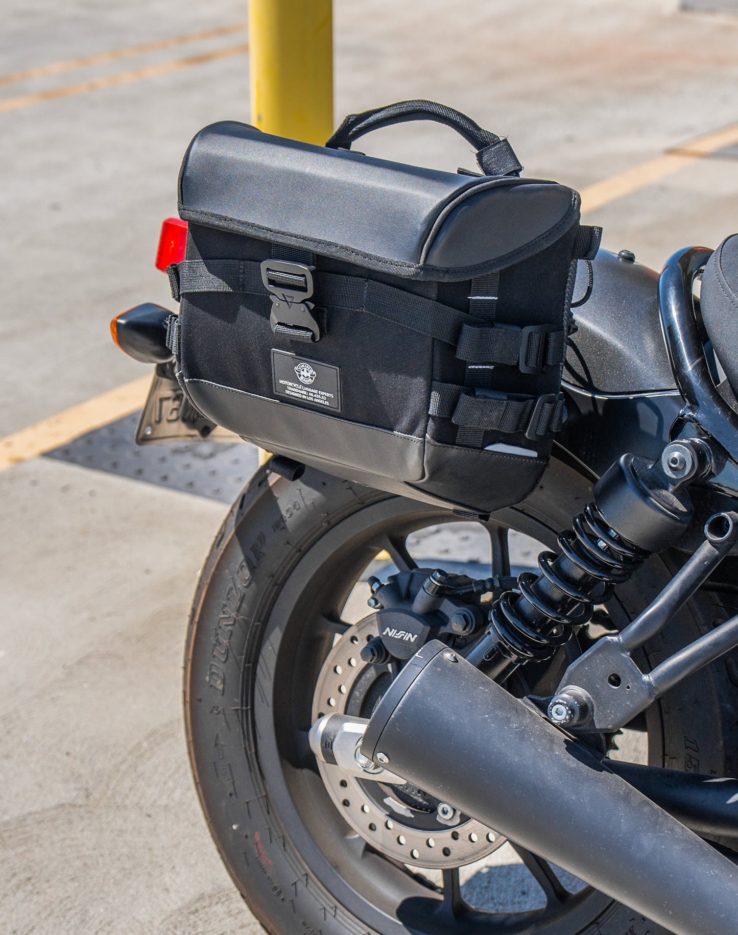 10L - Incognito Quick Mount Small Honda Rebel 300 Solo Alforja (Right Only)