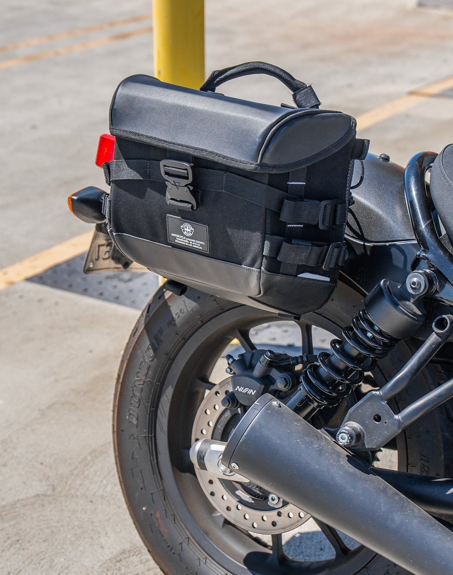 10L - Incognito Quick Mount Small Honda Rebel 300 Solo Alforja (Right Only)
