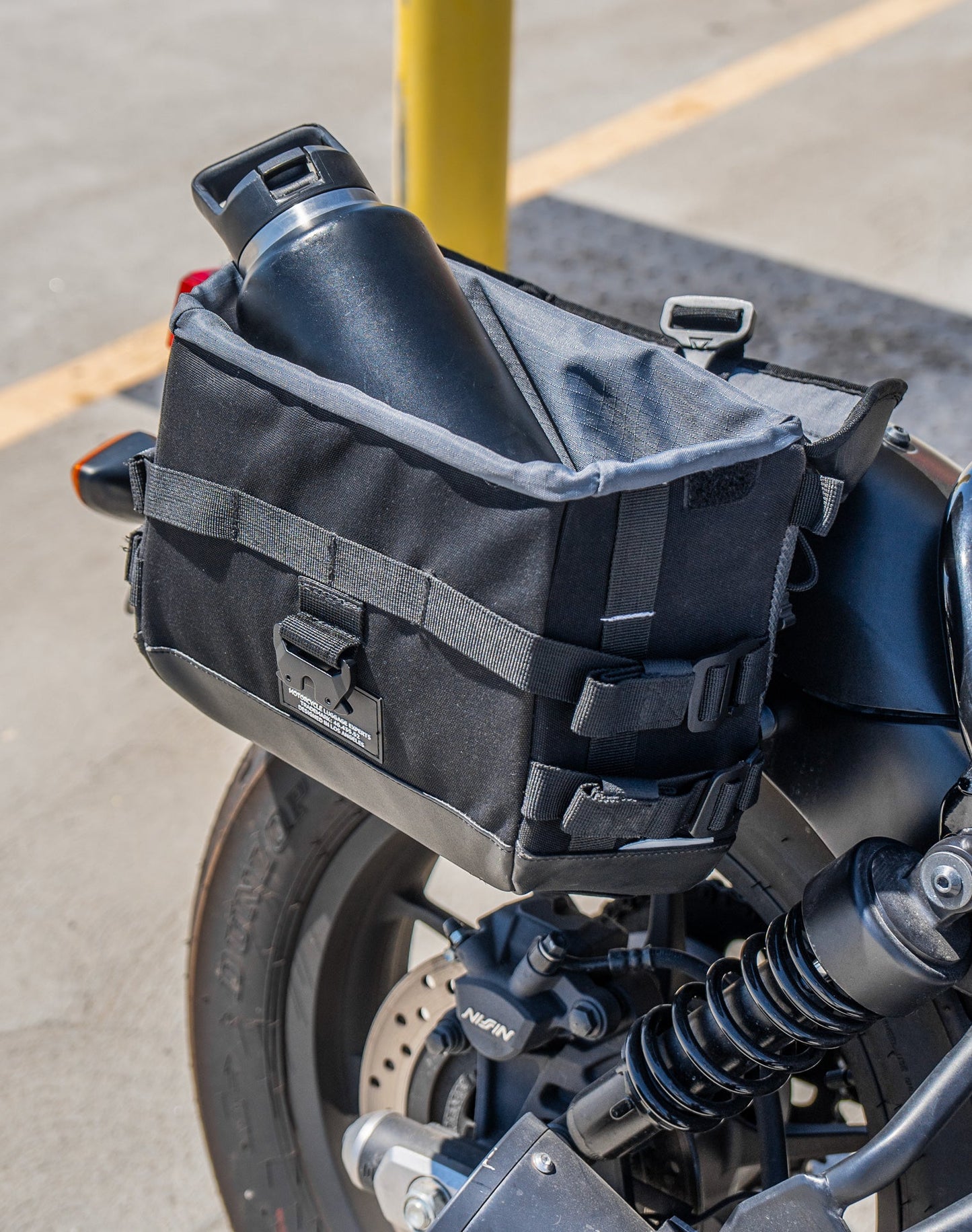 10L - Incognito Quick Mount Small Honda Rebel 300 Solo Alforja (Right Only)