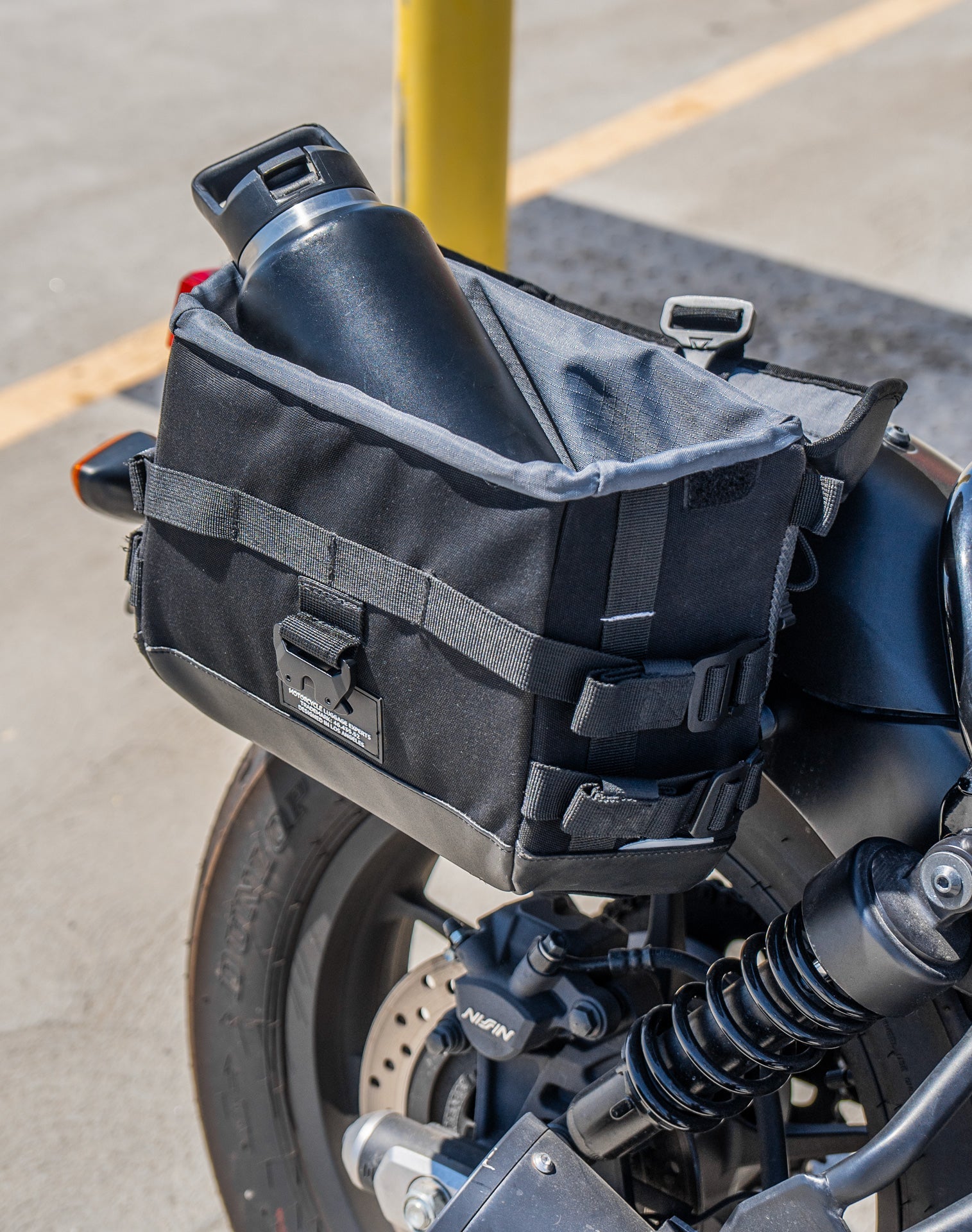 10L - Incognito Quick Mount Small Honda Rebel 300 Solo Alforja (Right Only)