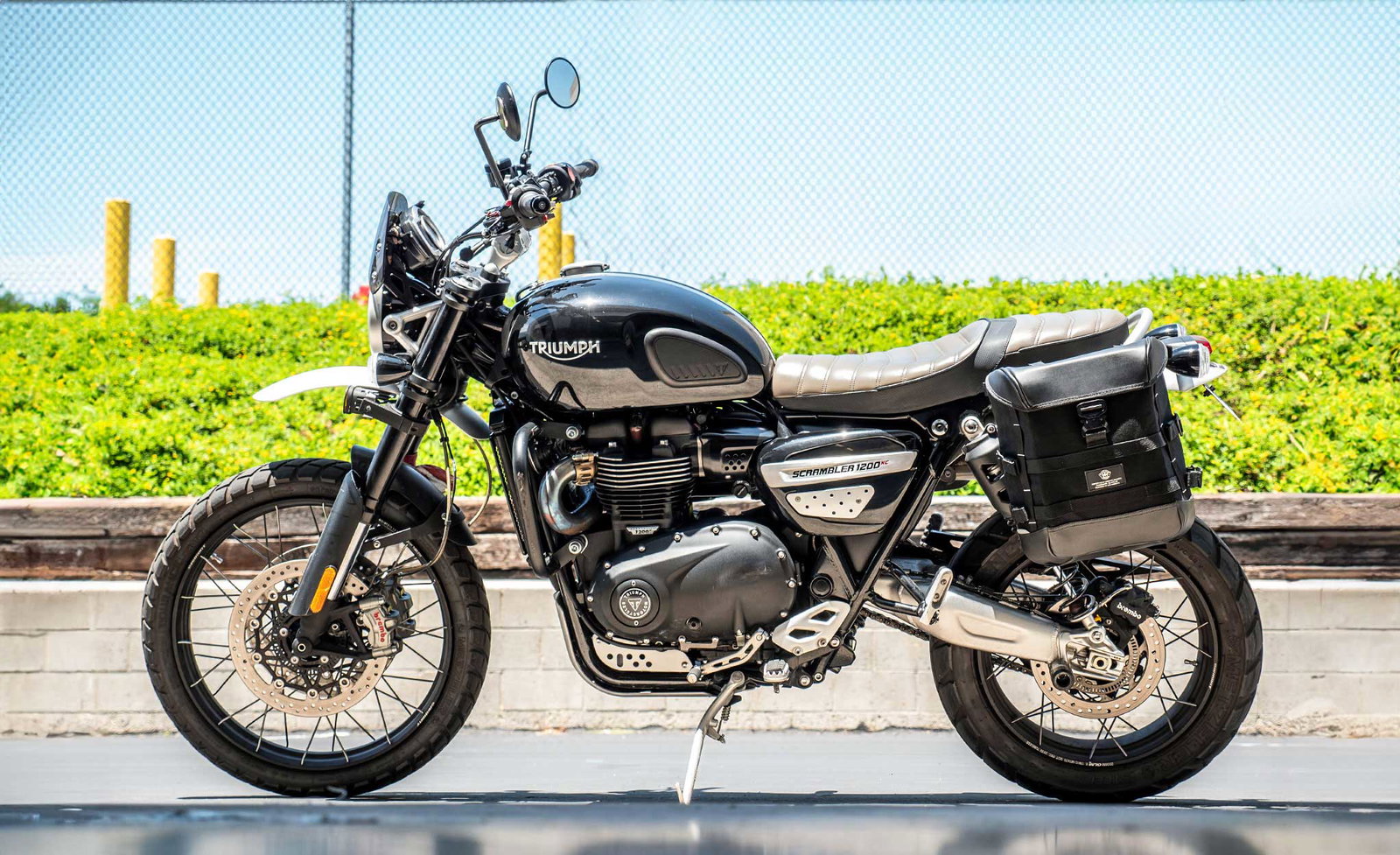 15L - Incognito Quick Mount Medium Triumph Scrambler 1200 Solo Alforja (Left Only)