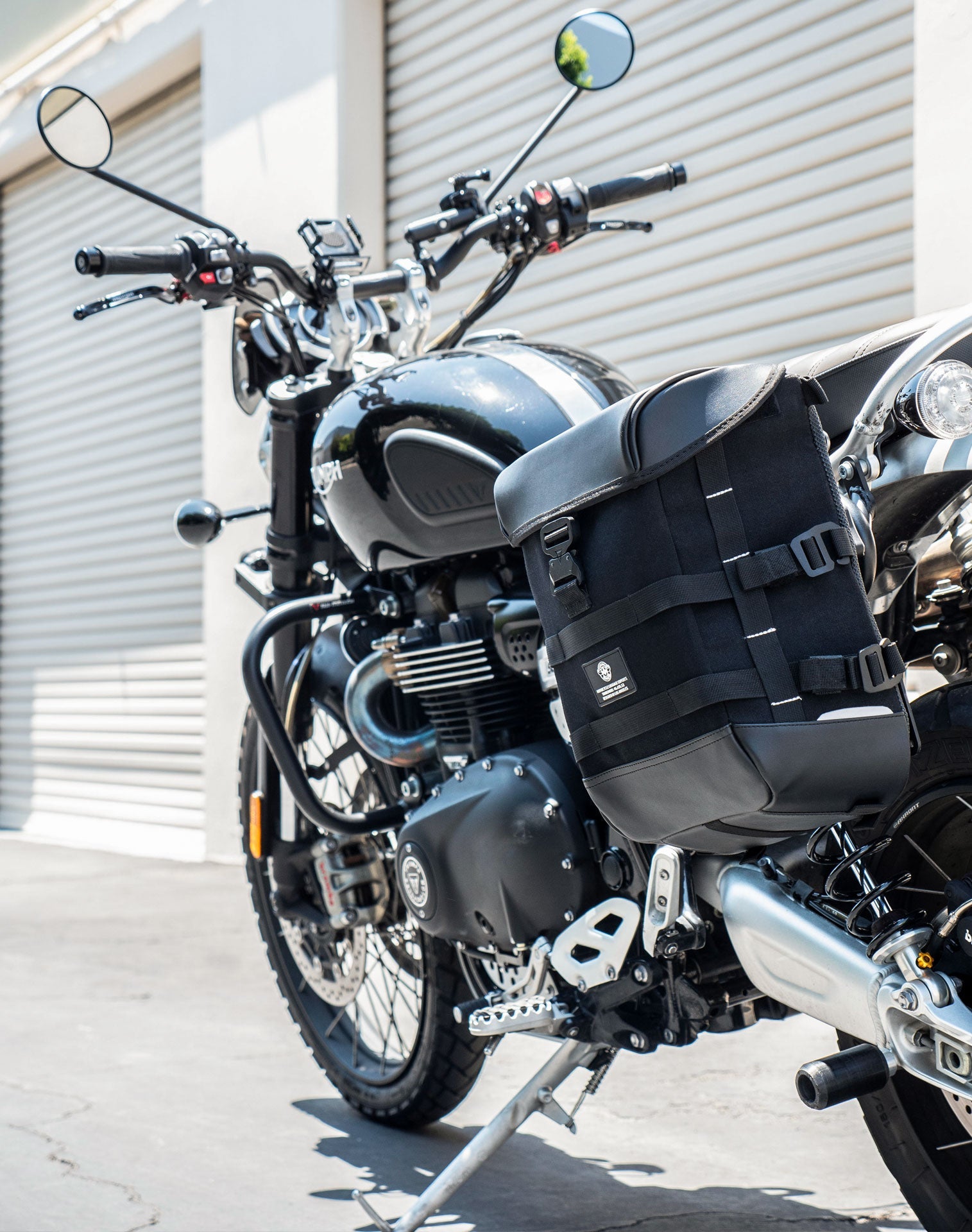 15L - Incognito Quick Mount Medium Triumph Scrambler 1200 Solo Alforja (Left Only)