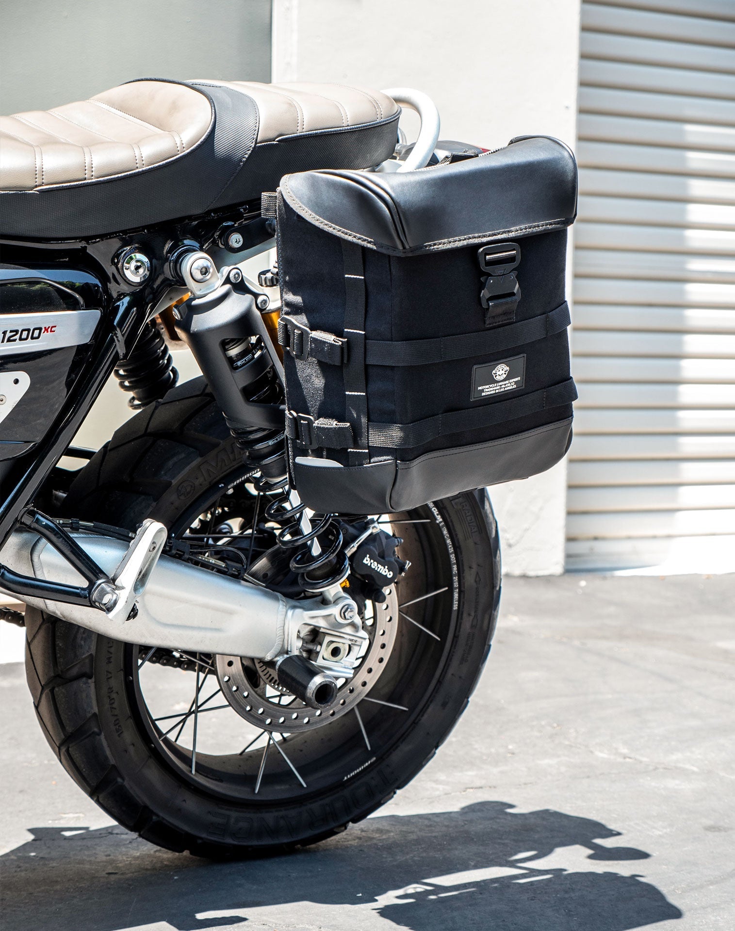 15L - Incognito Quick Mount Medium Triumph Scrambler 1200 Solo Alforja (Left Only)