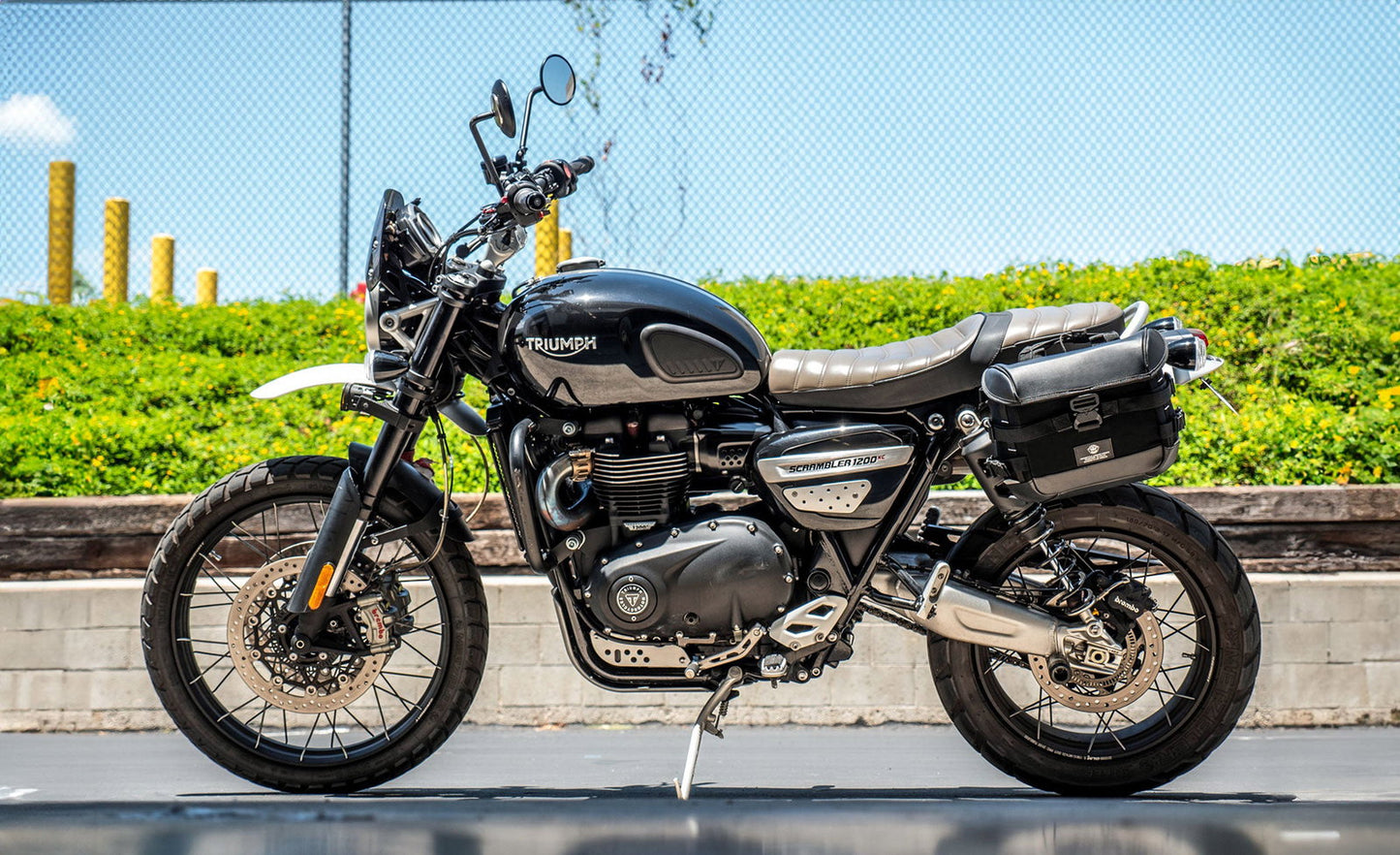 10L - Incognito Quick Mount Small Triumph Scrambler 1200 Solo Alforja (Left Only)