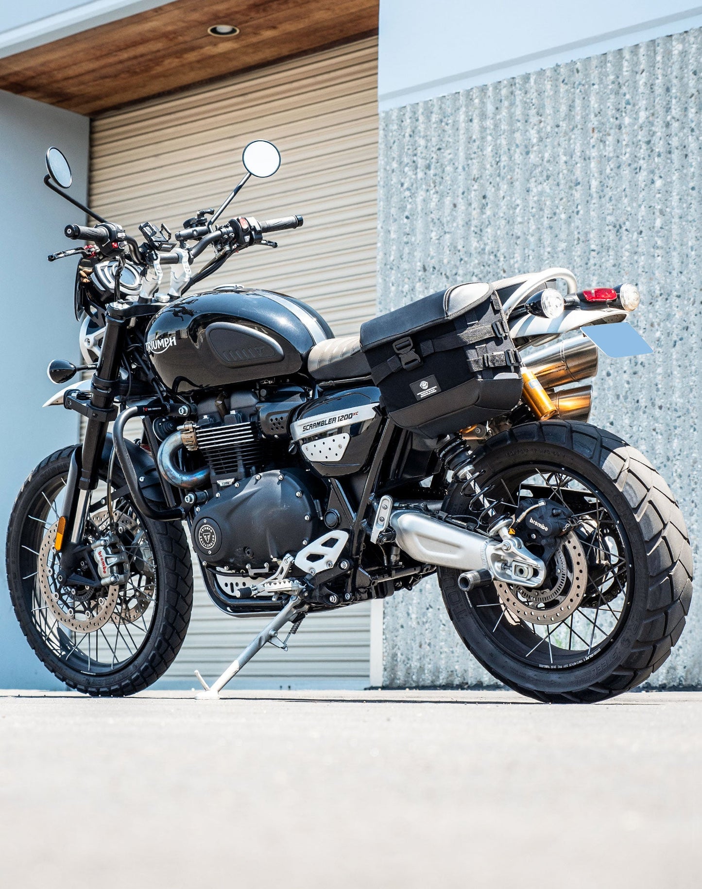 10L - Incognito Quick Mount Small Triumph Scrambler 1200 Solo Alforja (Left Only)