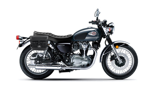 10L - Incognito Quick Mount Small Kawasaki W800/ Street/ Cafe Solo Alforja (Right Only)