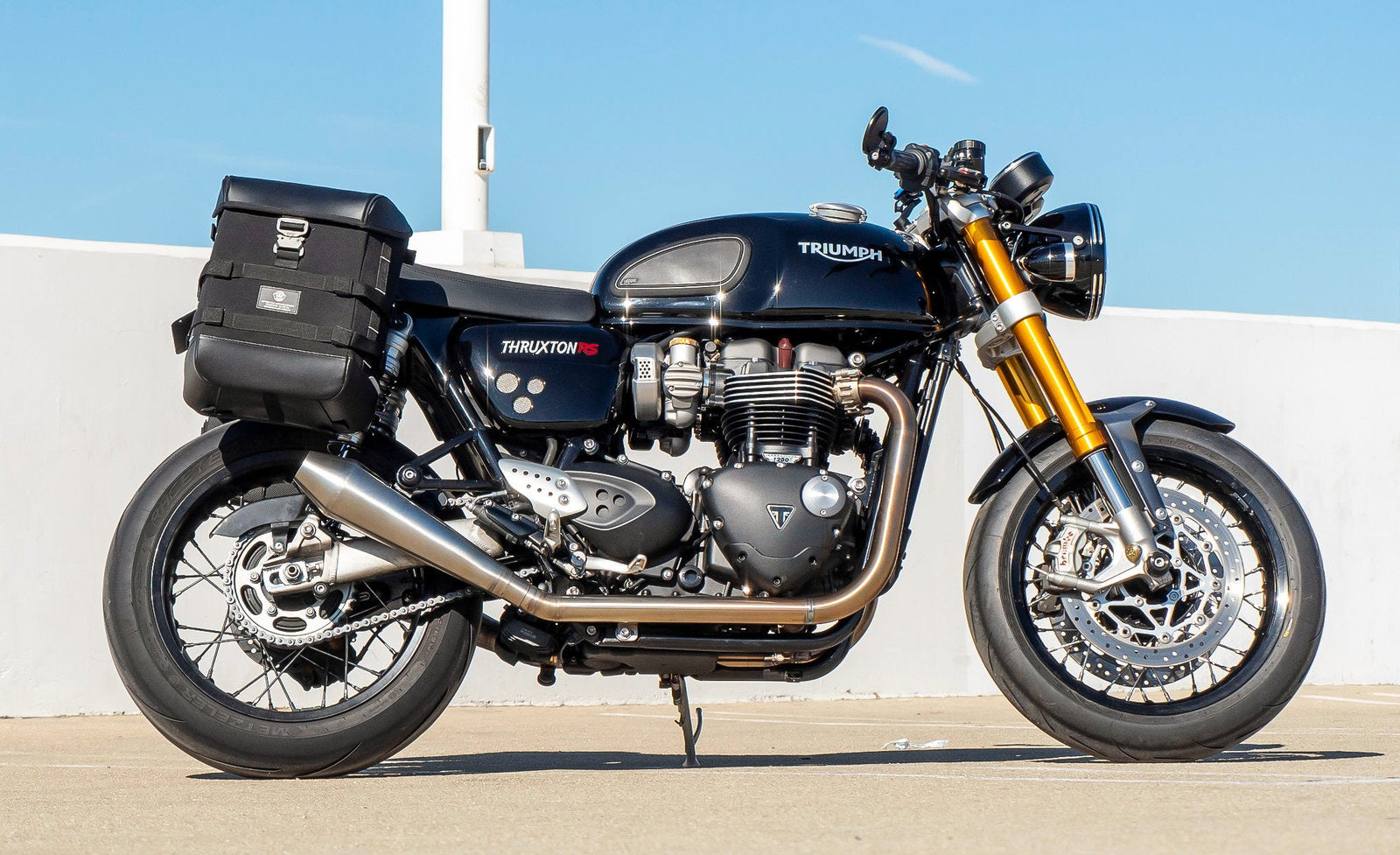15L - Incognito Quick Mount Medium Triumph Thruxton RS Hard olo Alforja (Right Only)