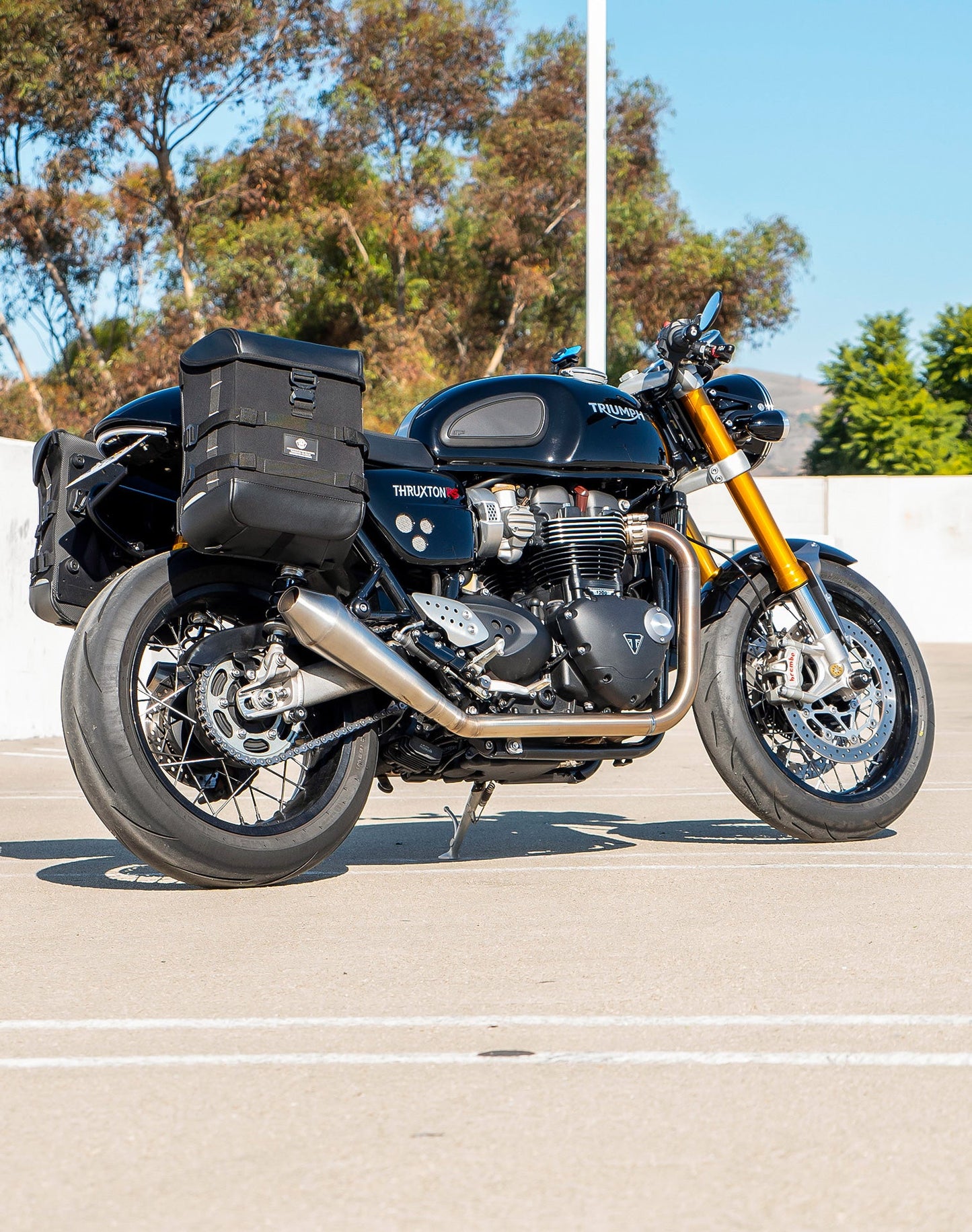 15L - Incognito Quick Mount Medium Triumph Thruxton RS Hard olo Alforja (Right Only)