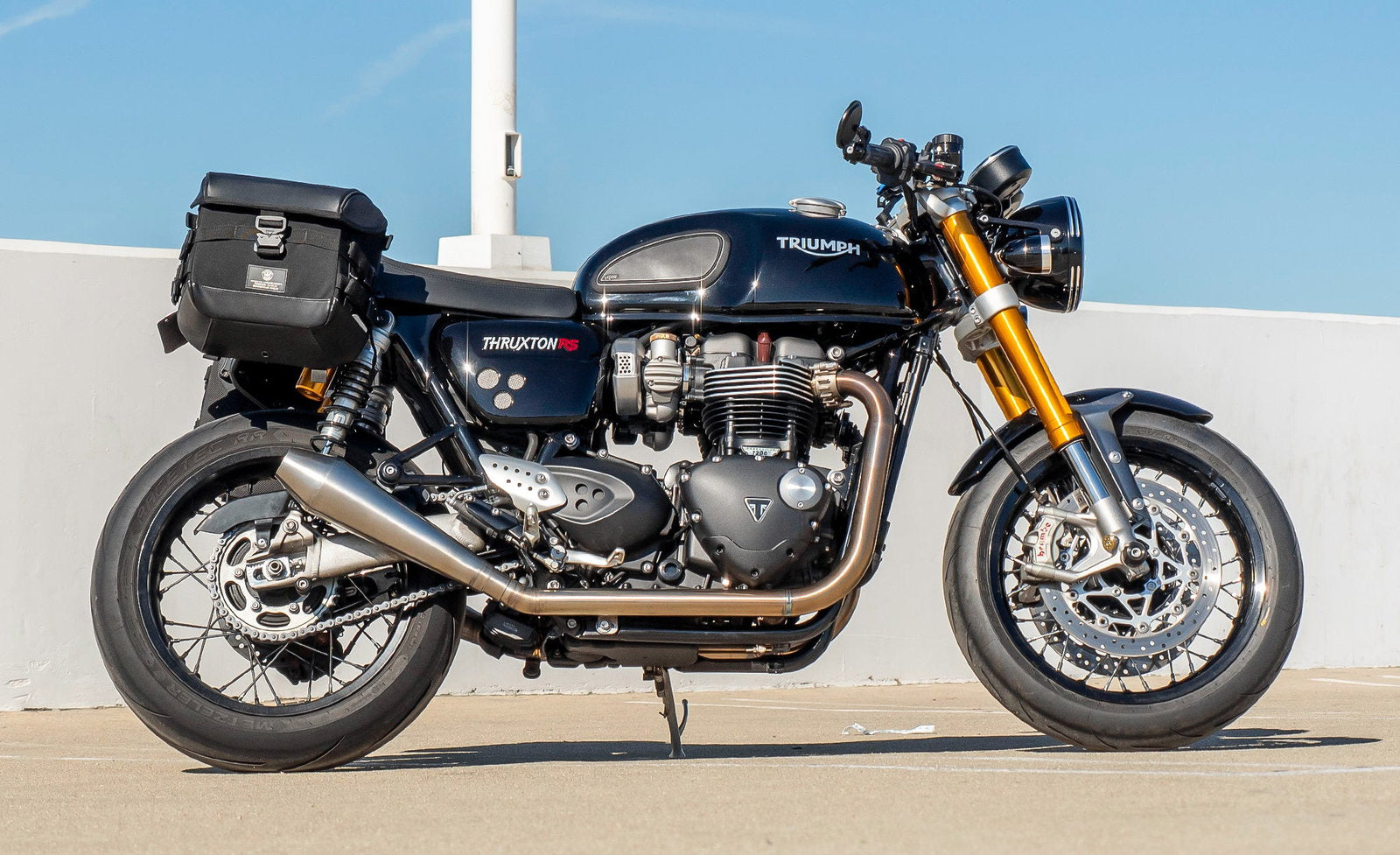 10L - Incognito Quick Mount Small Triumph Thruxton RS Solo Alforja (Right Only)
