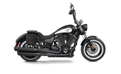 10L - Patriot Small Victory High Ball Motocicleta Throw Over Alforjas