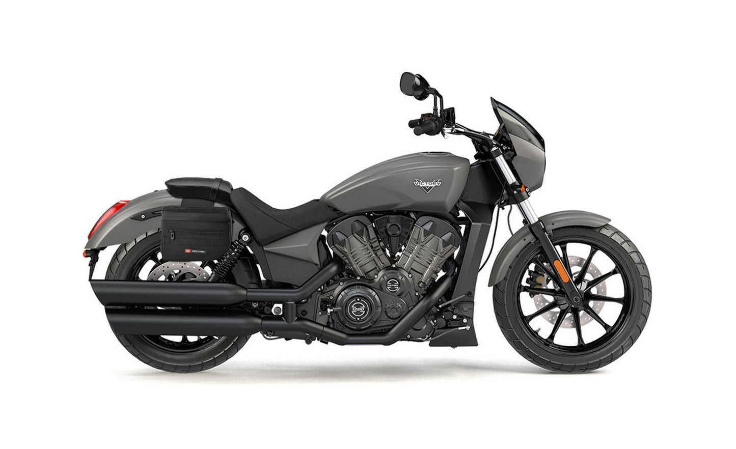 10L - Patriot Small Victory Octane Motocicleta Throw Over Alforjas