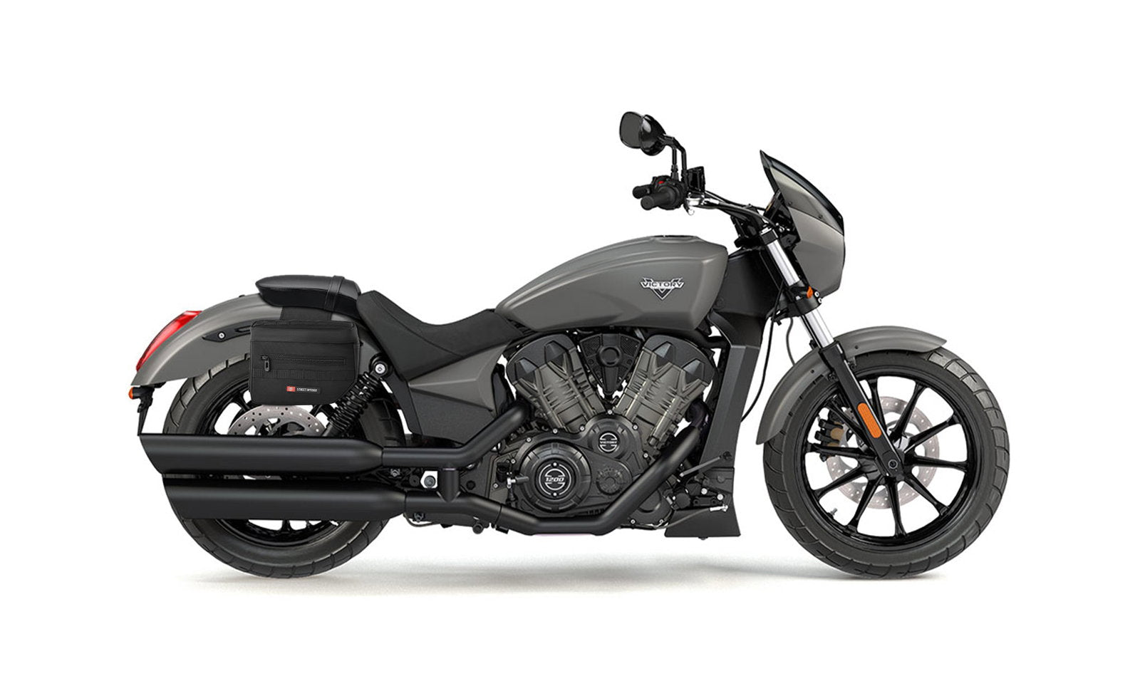 10L - Patriot Small Victory Octane Motocicleta Throw Over Alforjas
