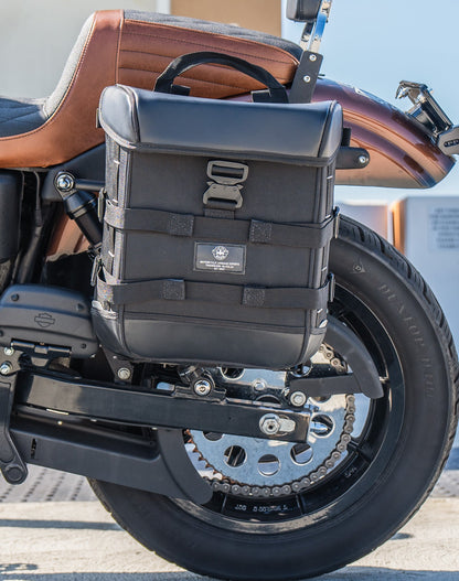 15L - Incognito Quick Mount Medium Solo Alforja (Left Only) para Harley Dyna Super Glide FXD/I