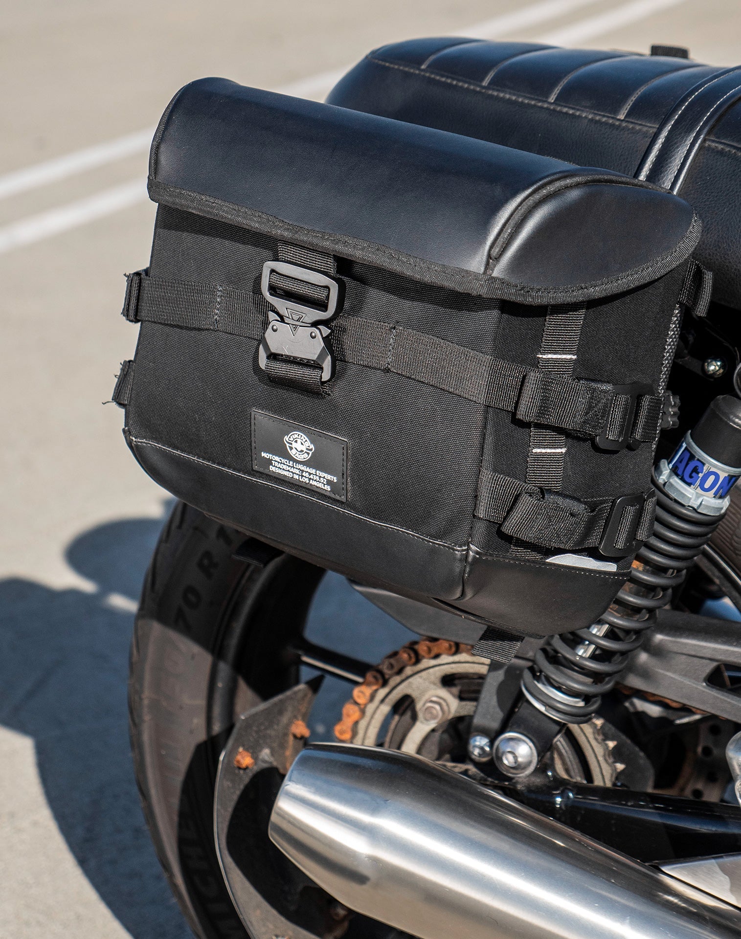 10L - Incognito Quick Mount Small Triumph Street Twin 900 (2016-21) Solo Alforja (Right Only)