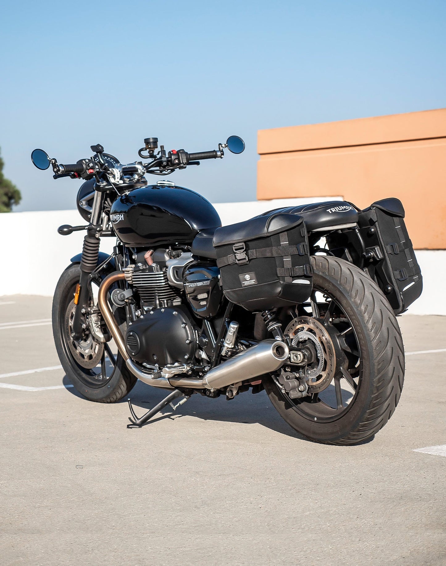 10L - Incognito Quick Mount Small Triumph Speed Twin 900 Solo Alforja (Left Only)