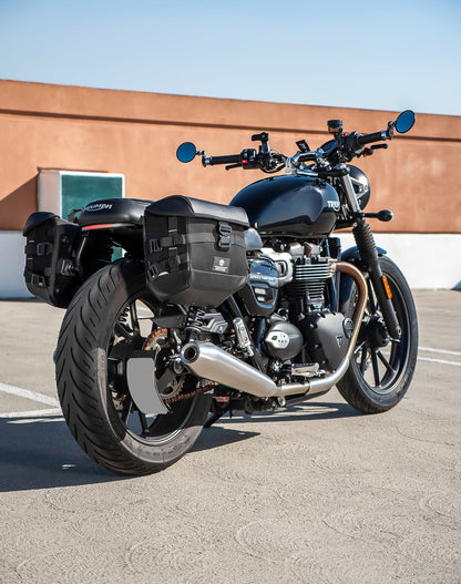 10L - Incognito Quick Mount Small Triumph Speed Twin 900 Solo Alforja (Right Only)