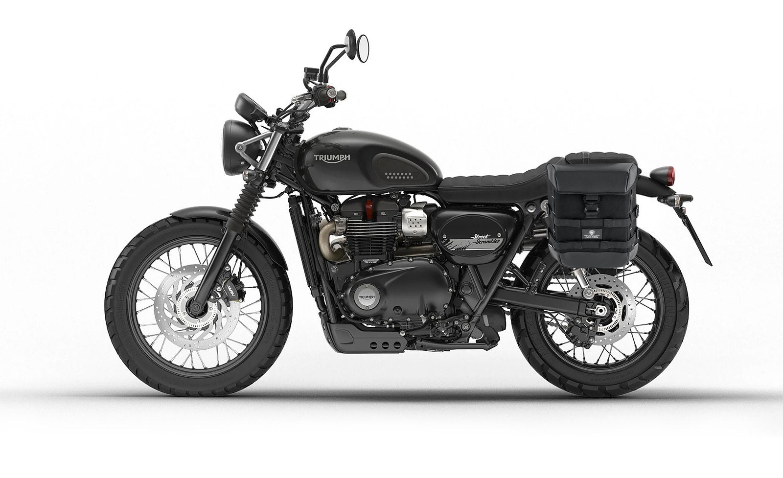 15L - Incognito Quick Mount Medium Triumph Street Scrambler Solo Alforja (Left Only)